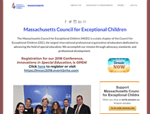 Tablet Screenshot of masscec.org